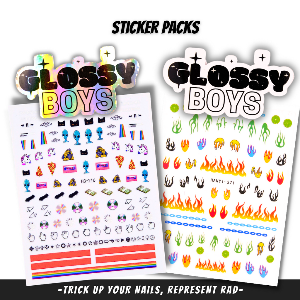 Sticker Pack - Glossy Boys