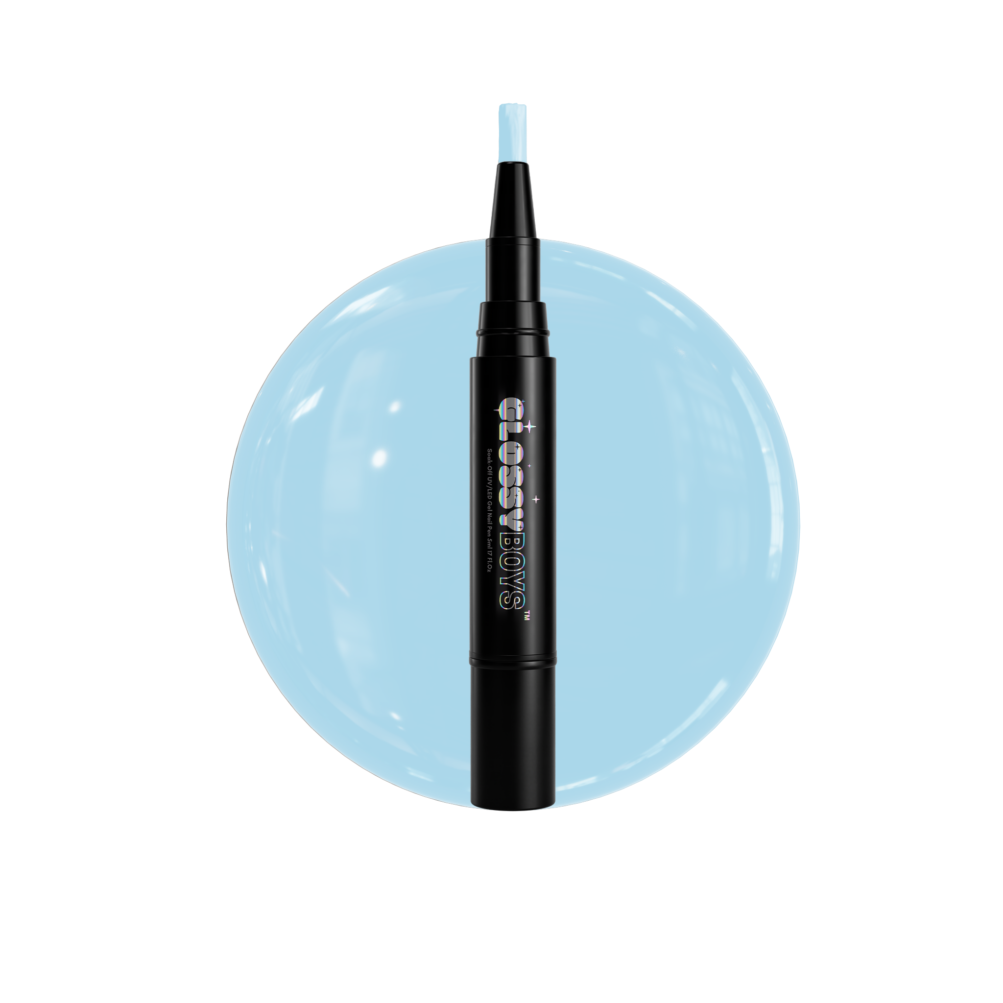 Nail Polish Pen - University Blue - Glossy Boys