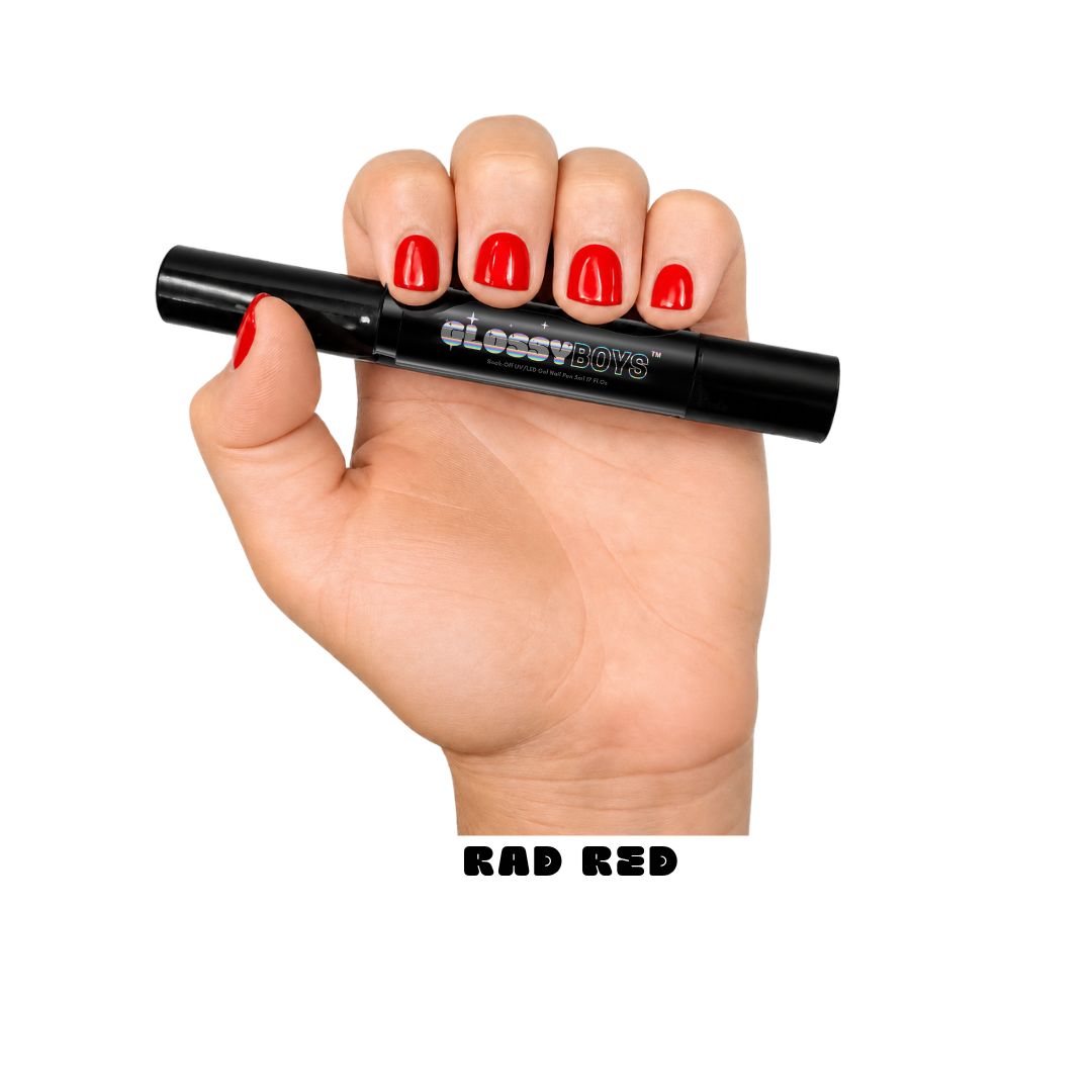Nail Polish Pen - Rad Red - Glossy Boys